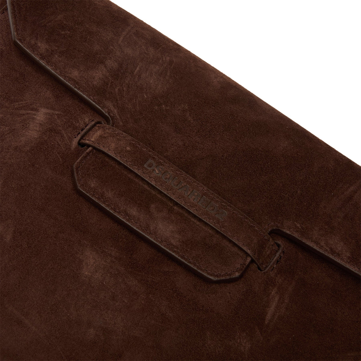 Dsquared2 Twin Shoulder Bag (Dark Brown)